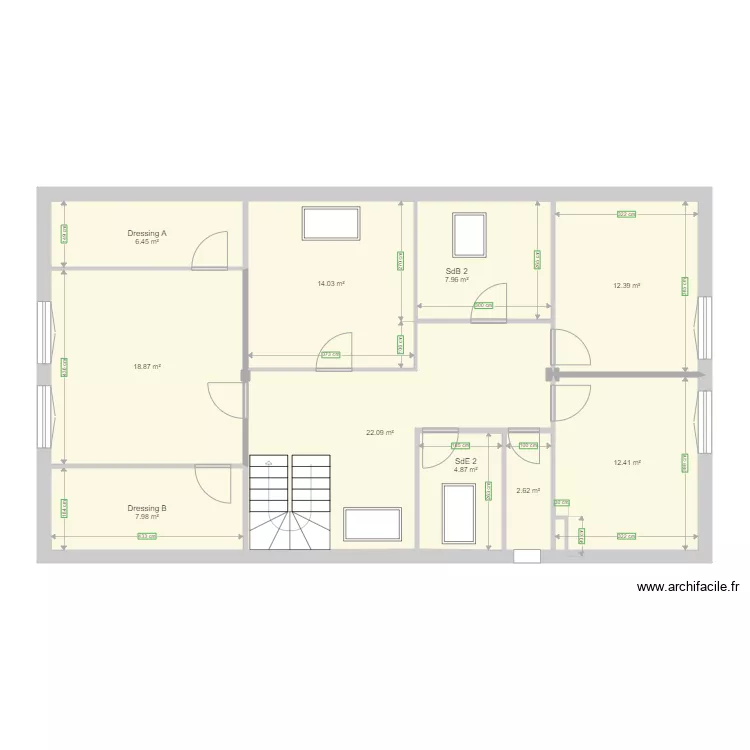 Plan Seillier Etage. Plan de Plan Seillier Etage. Plan de