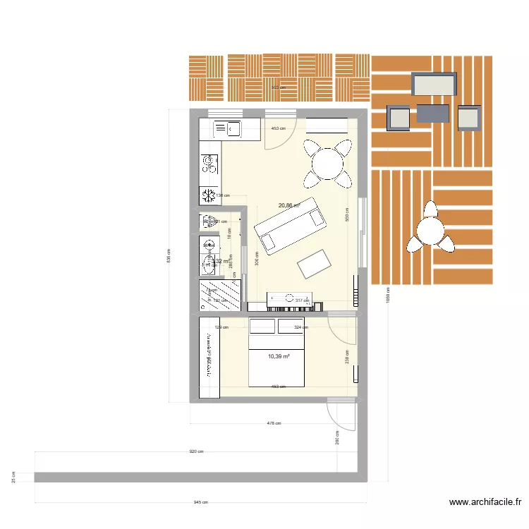 Studio Payas v5. Plan de 