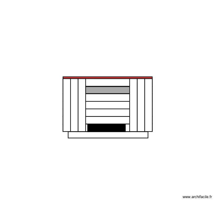 tete de lit n3. Plan de tete de lit n3. Plan de