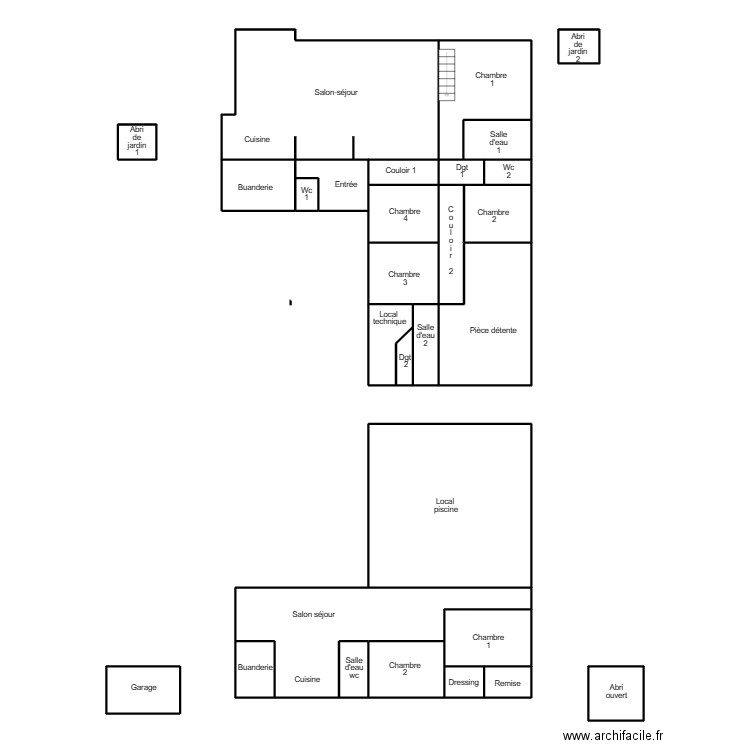 PENMARCH BELLET . Plan de 0 pièce et 0 m2