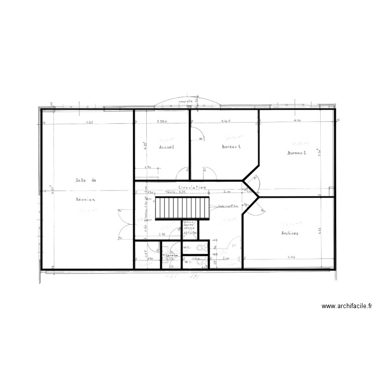 42696 lot 2 1er 255 m2. Plan de 0 pièce et 0 m2