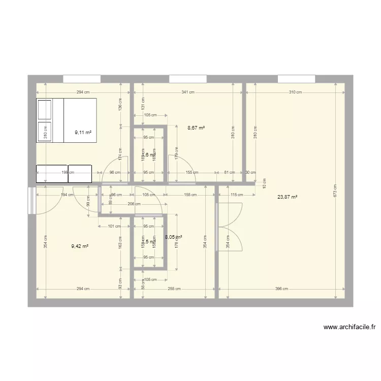 Stancouline. Plan de 