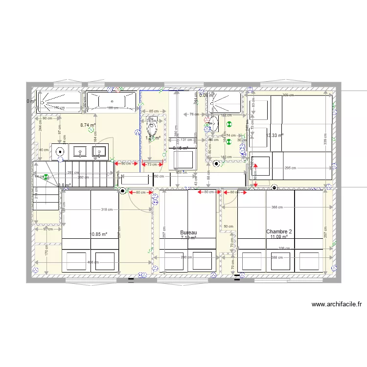 foch ETAGE v5 PLANCHER CHAUFFANT. Plan de foch ETAGE v5 PLANCHER CHAUFFANT. Plan de