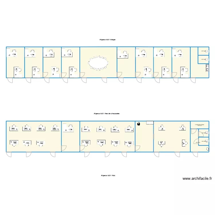 Plan RH Vierge. Plan de 