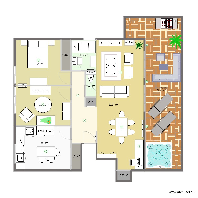 PLAN VANIA ET FABIEN. Plan de 0 pièce et 0 m2