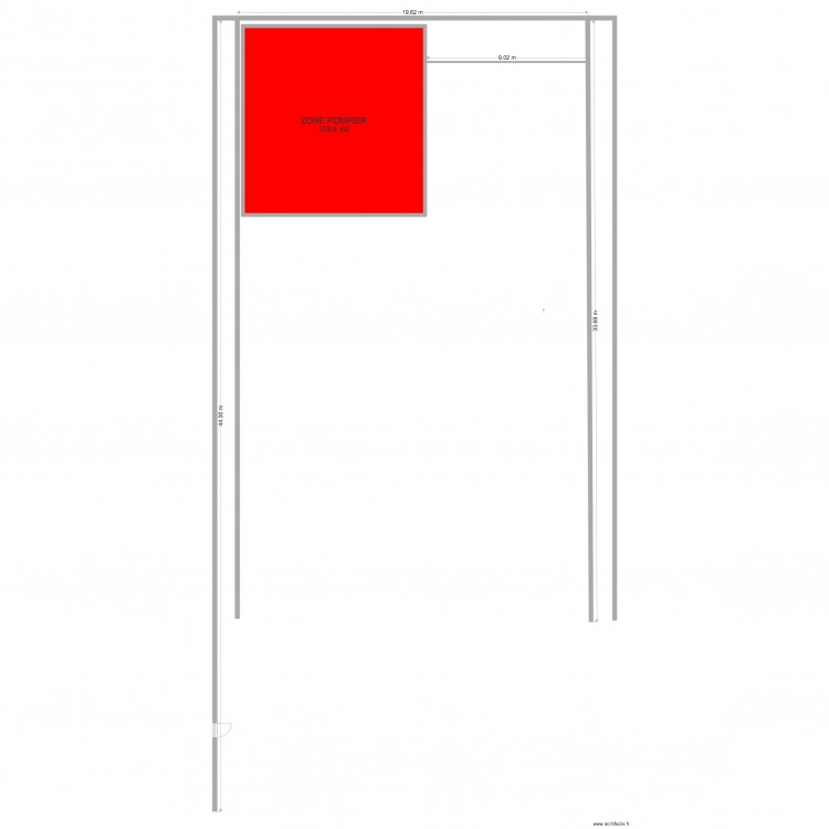 Bois de la pie parking. Plan de 0 pièce et 0 m2