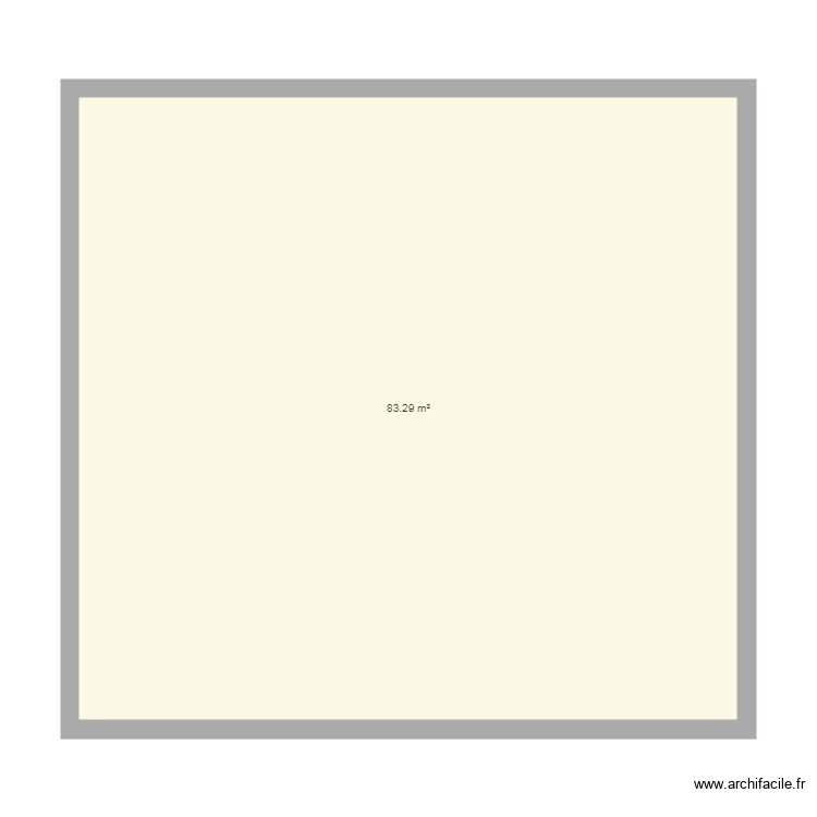 pavillon Cormeilles en parisis. Plan de 