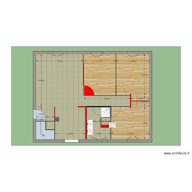 GUILLOIS. Plan de 0 pièce et 0 m2