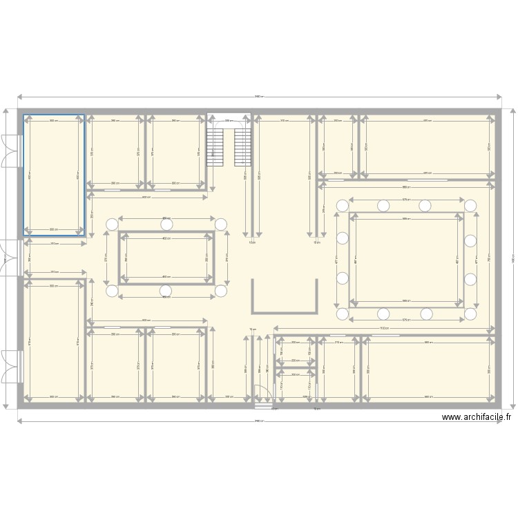 maison romaine 4. Plan de 0 pièce et 0 m2