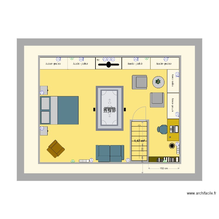 Maison sous sol Projet 2. Plan de 0 pièce et 0 m2