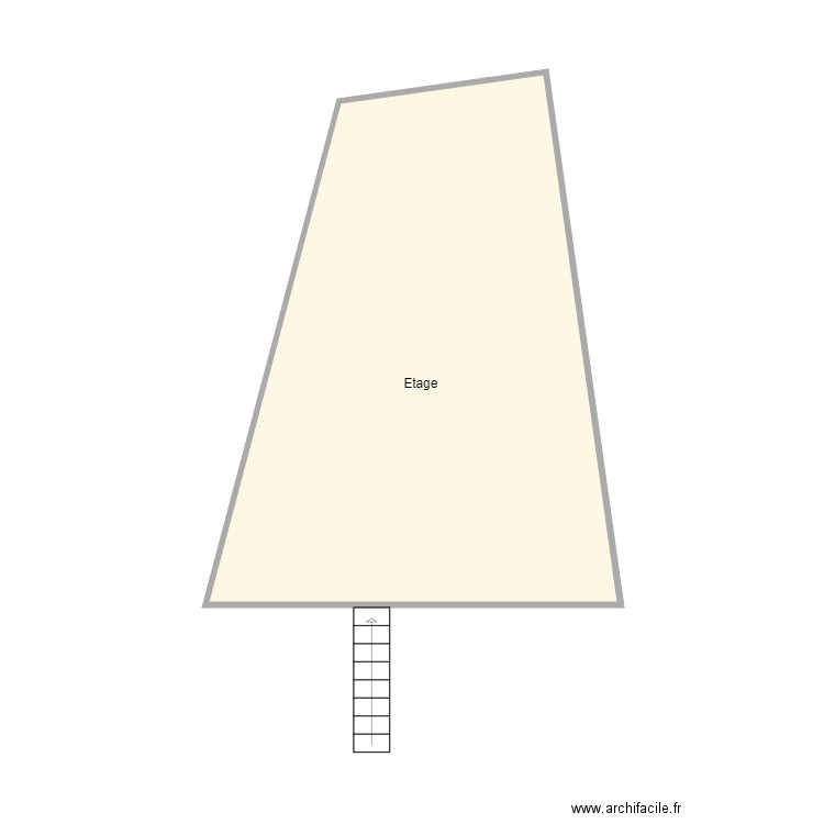 plan existant 1er Hemon. Plan de 0 pièce et 0 m2