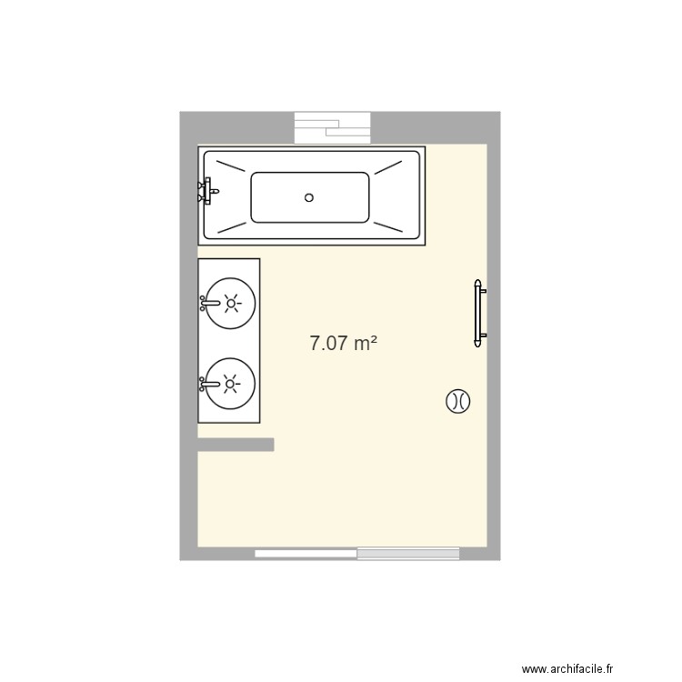 salle de bain 8. Plan de 0 pièce et 0 m2