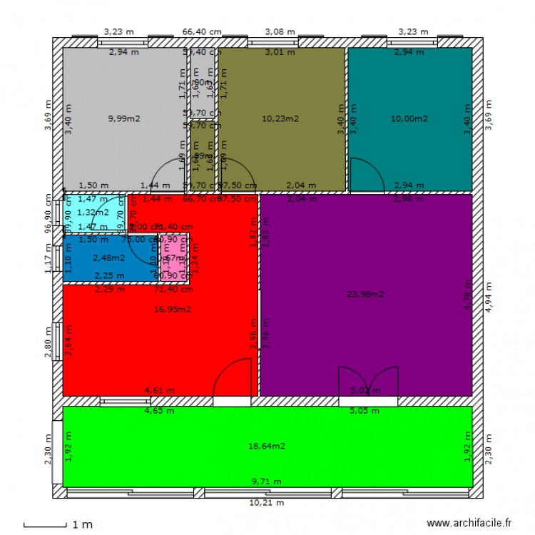 maison et studio actuelle. Plan de 0 pièce et 0 m2