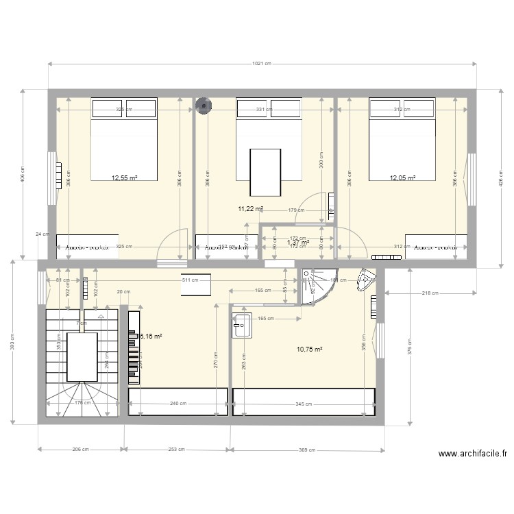 LEROUX LA BAULE R1 OPTION 2. Plan de 0 pièce et 0 m2