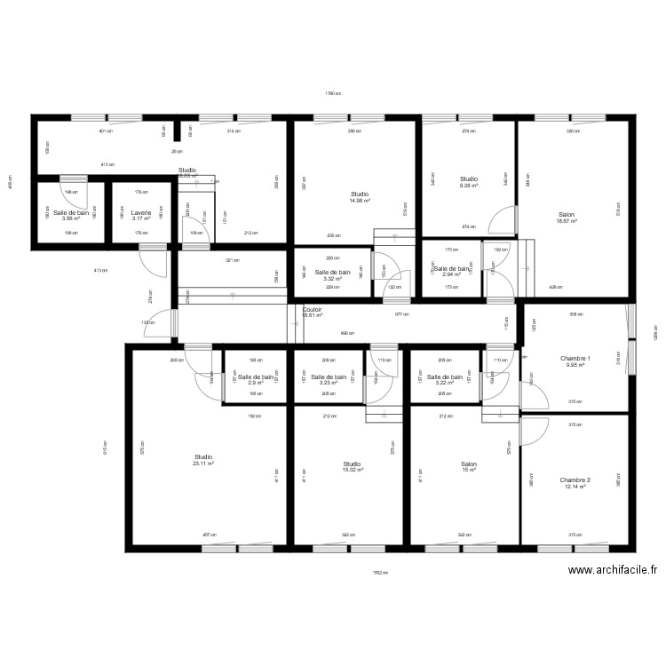 pr florence 3. Plan de 0 pièce et 0 m2