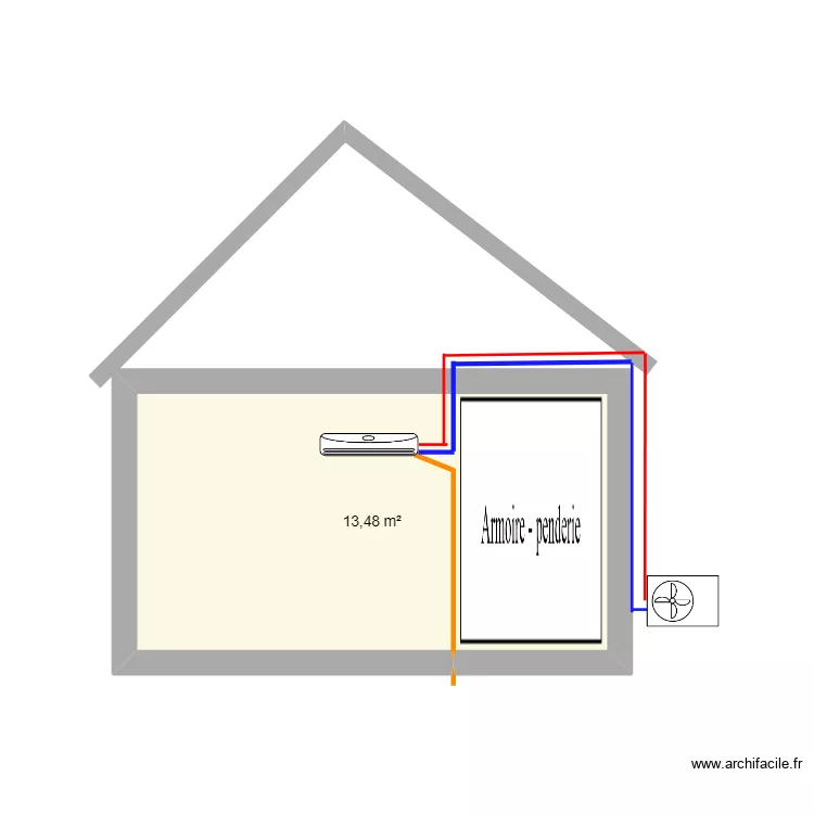 Projet Maison Jess. Plan de 