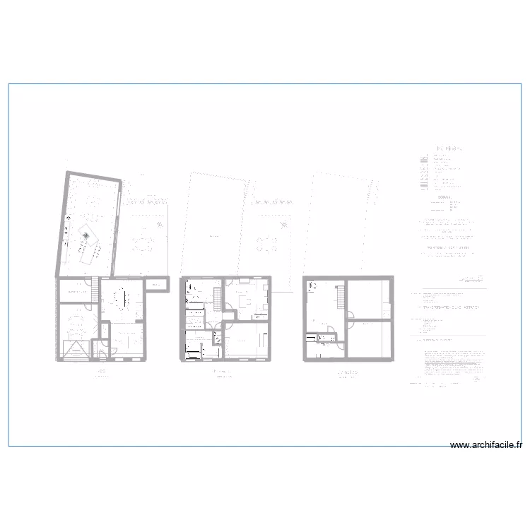 Fb bx (cuisine annexe + dressing) . Plan de 
