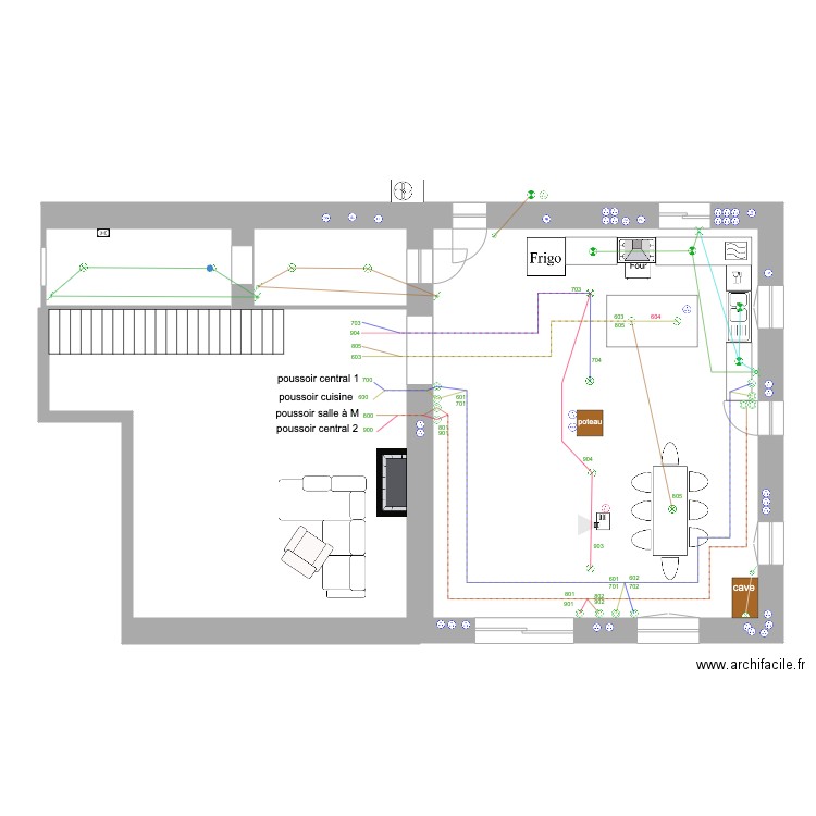 RDC 2. Plan de 0 pièce et 0 m2