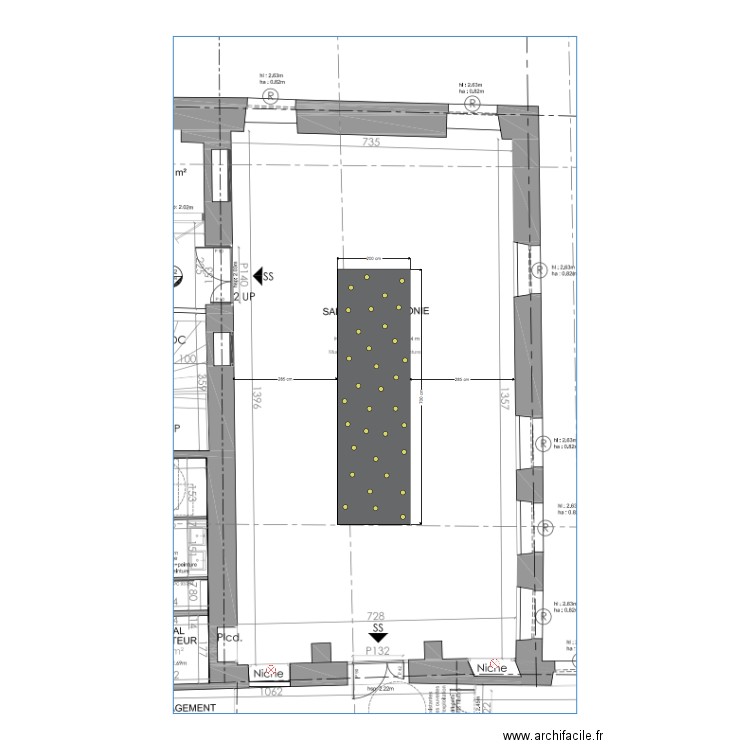 Salle de cérémonie     Lisa Paunovitch. Plan de 0 pièce et 0 m2