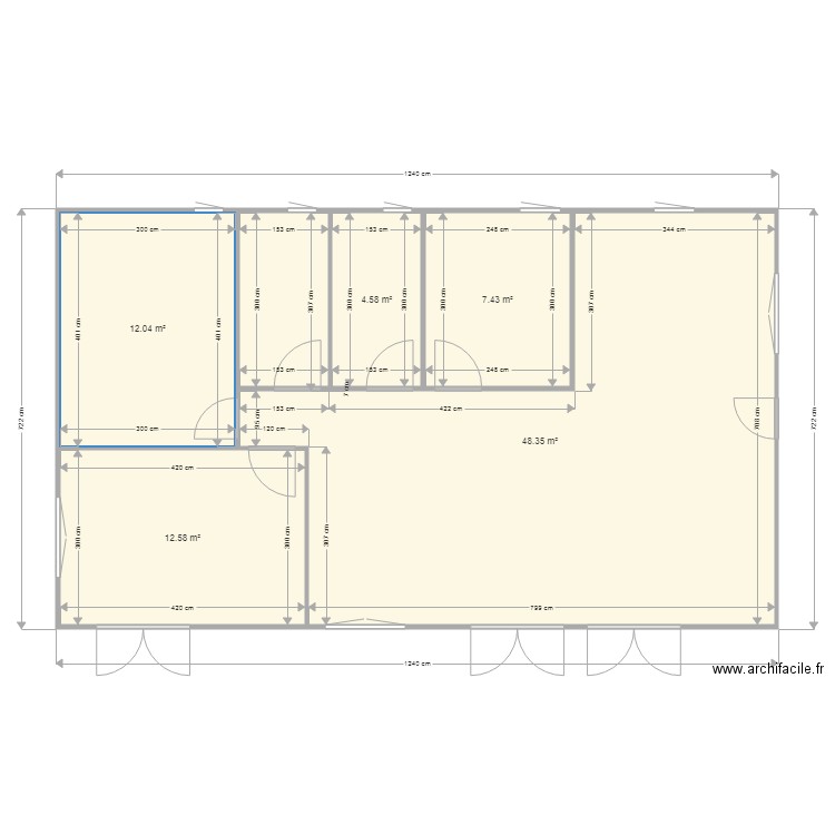 MODELLE JULIETTA PLAN DE BASE. Plan de 0 pièce et 0 m2