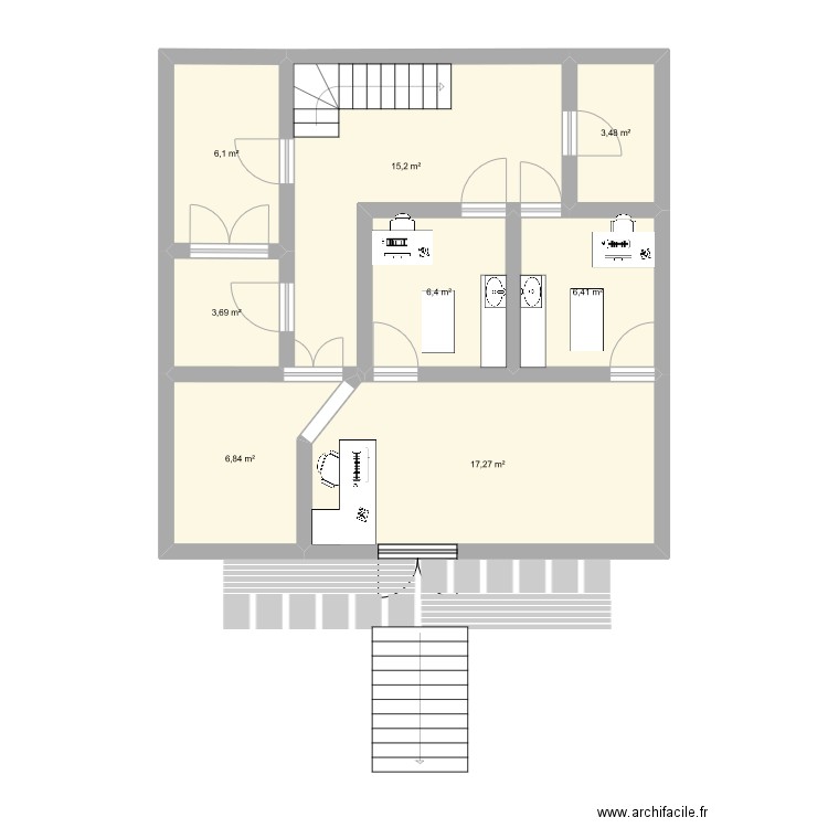 Projet. Plan de 0 pièce et 0 m2