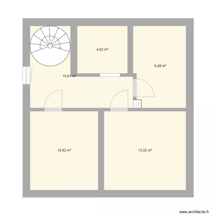 Etage Un. Plan de 