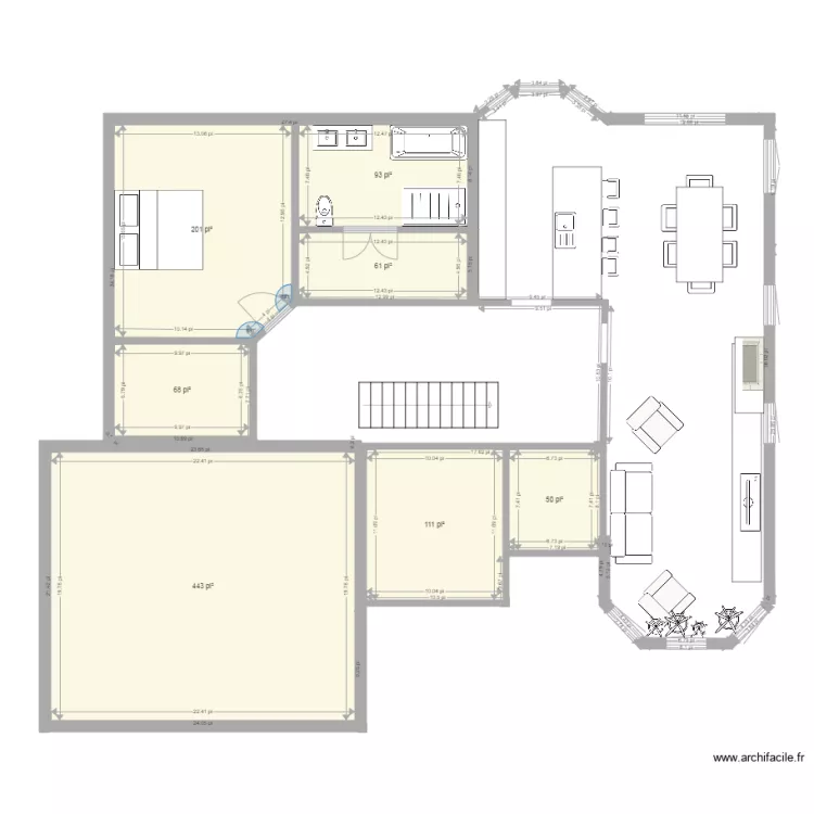 3480 v&eacute;rendrye. Plan de 