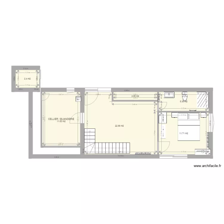 INTERIEUR RDC 03. Plan de 