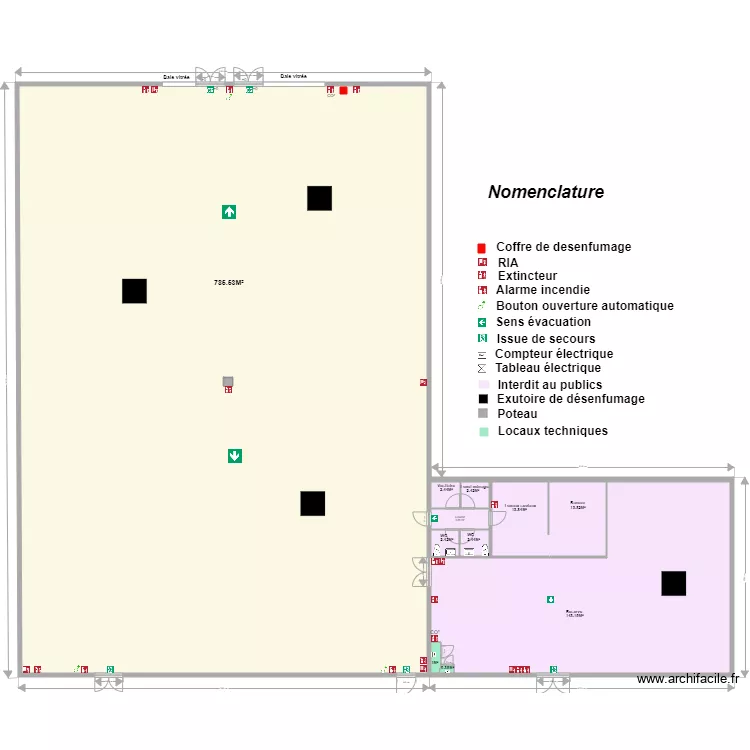 Stock Prive JOIGNY avant projet 1. Plan de Stock Prive JOIGNY avant projet 1. Plan de