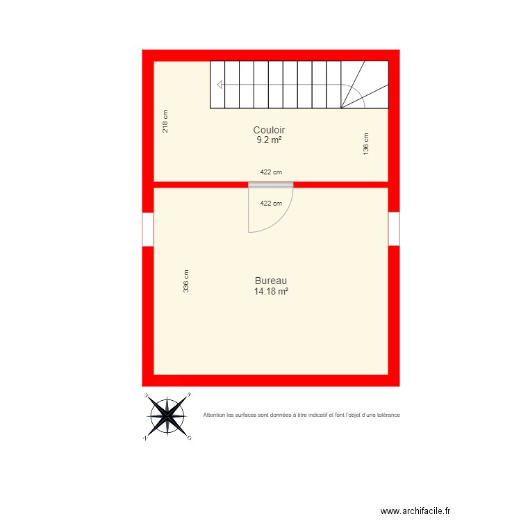 BI 4513 2eme étage. Plan de 0 pièce et 0 m2