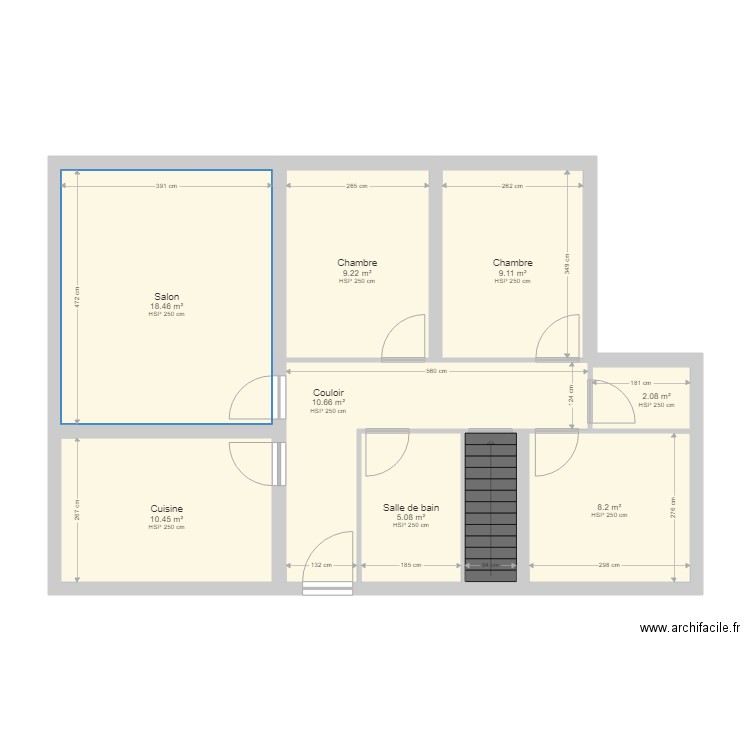 VILLARS SORBIER. Plan de 0 pièce et 0 m2