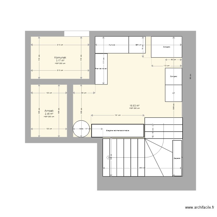 Aitamen sala 2. Plan de 0 pièce et 0 m2