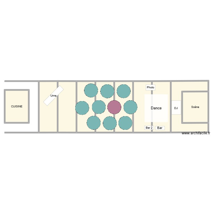 MARIAGE1. Plan de 0 pièce et 0 m2