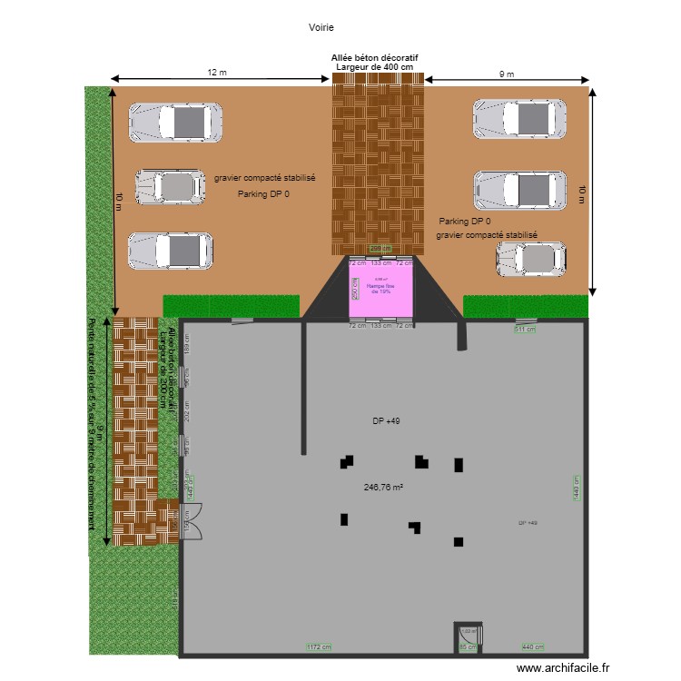 EXTERIEUR PADD AVANT TRAVAUX. Plan de 0 pièce et 0 m2