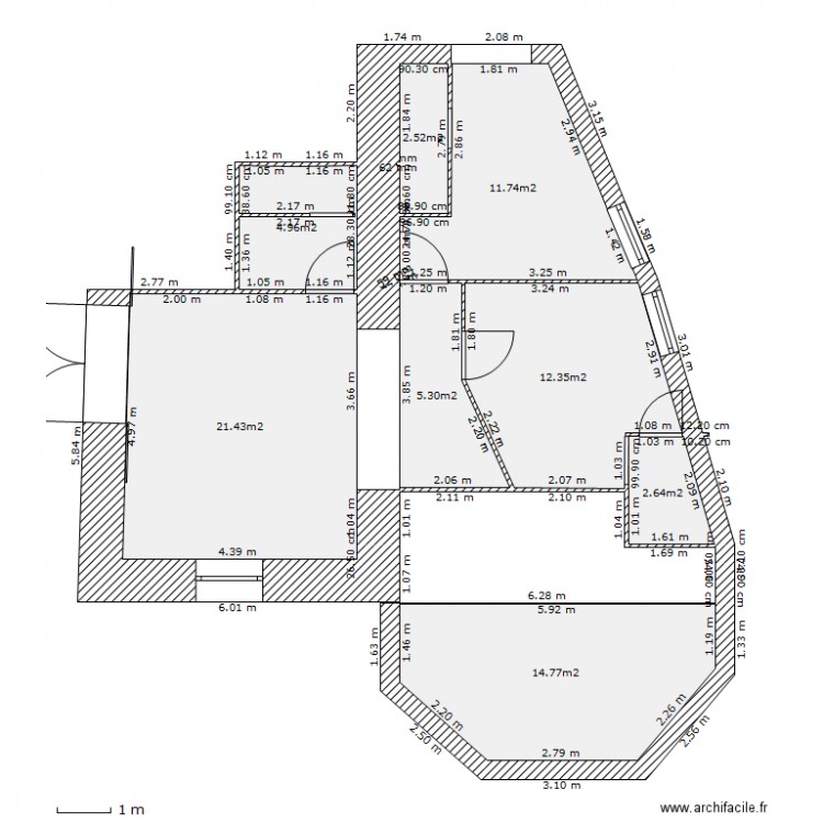 aparte 3 2013. Plan de 0 pièce et 0 m2