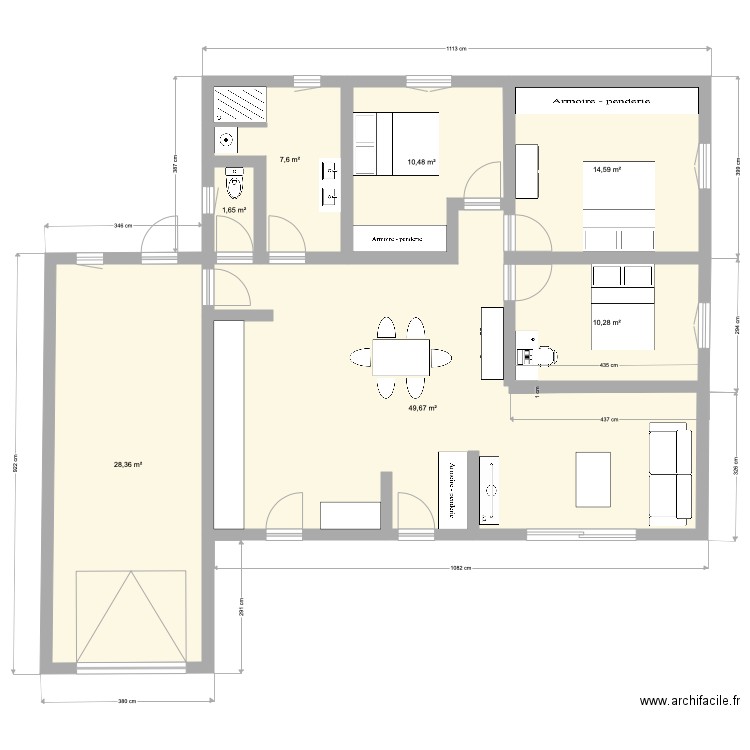 Plan 2. Plan de 0 pièce et 0 m2