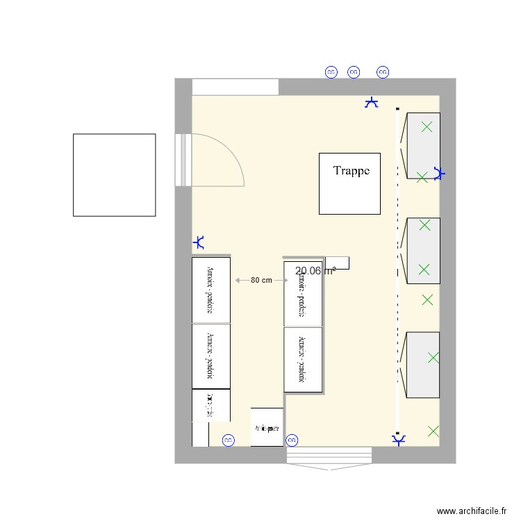 atelier quatro. Plan de 0 pièce et 0 m2