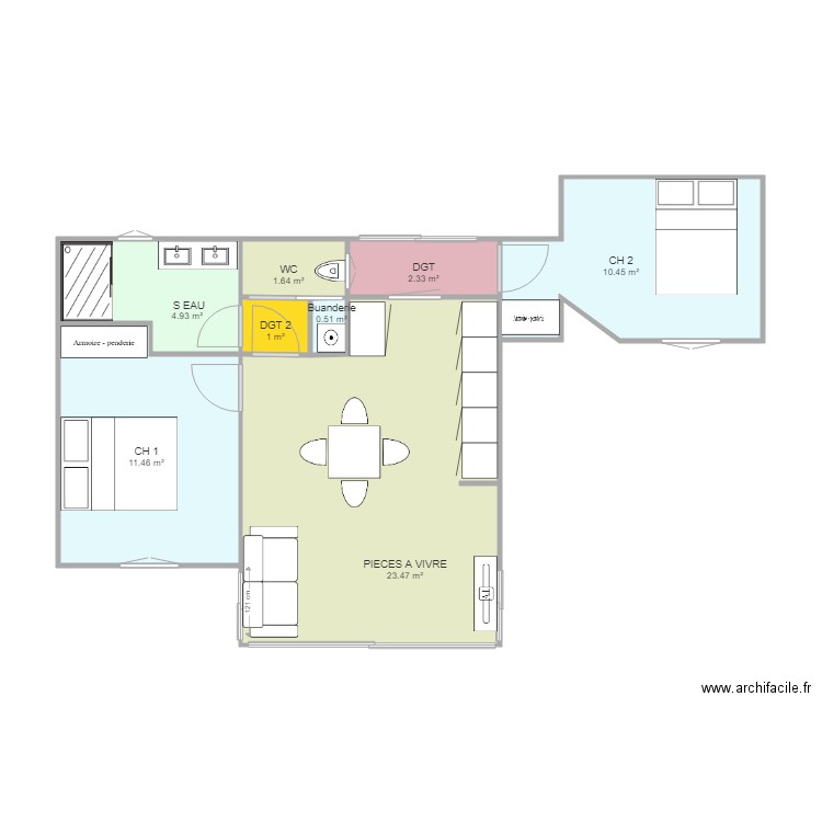 GARCONNIERE V 3. Plan de 0 pièce et 0 m2