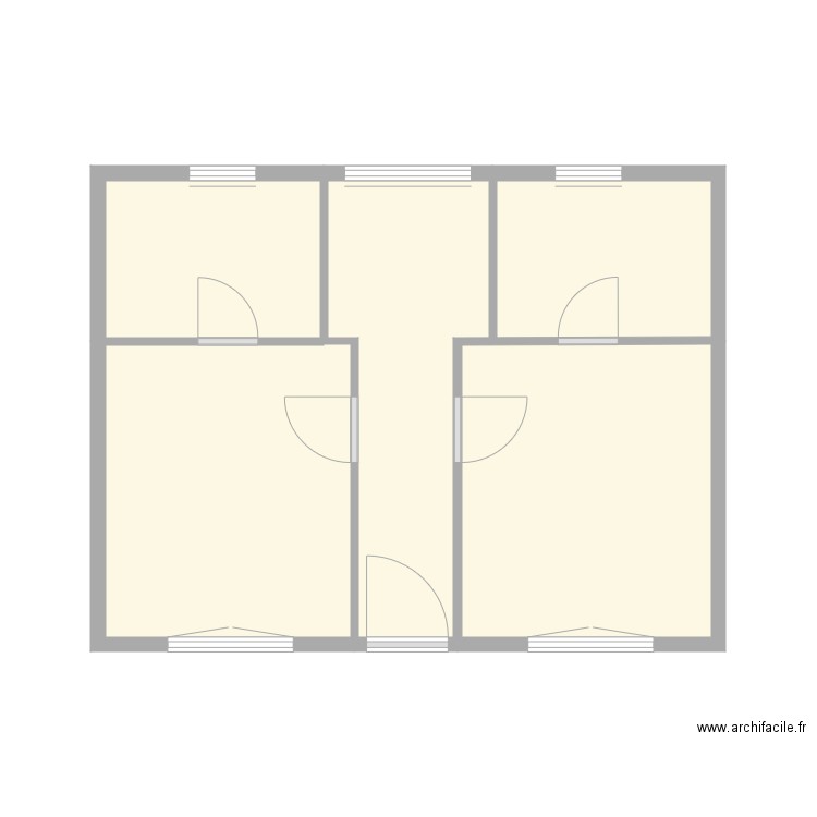 Rigaux existant. Plan de 0 pièce et 0 m2