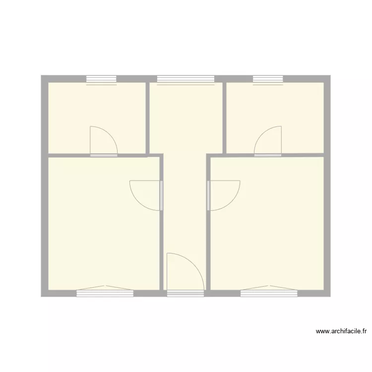 Rigaux existant. Plan de Rigaux existant. Plan de