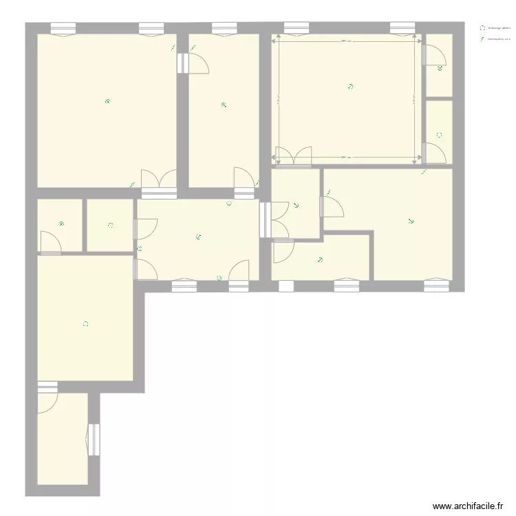 plan electricite 1 .2 apappart 180m2. Plan de plan electricite 1 .2 apappart 180m2. Plan de