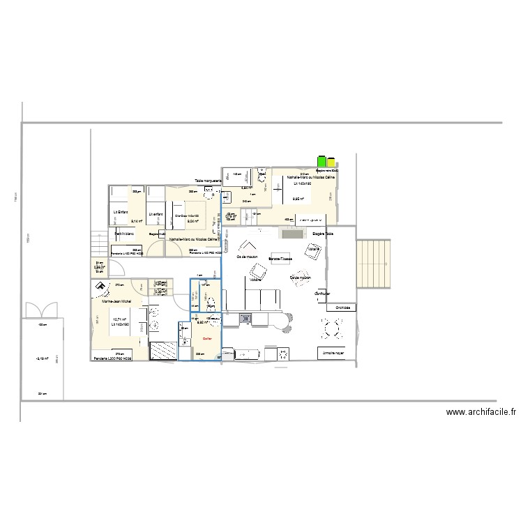 THARON CUISINE MEUBLES SOCOOC. Plan de 0 pièce et 0 m2