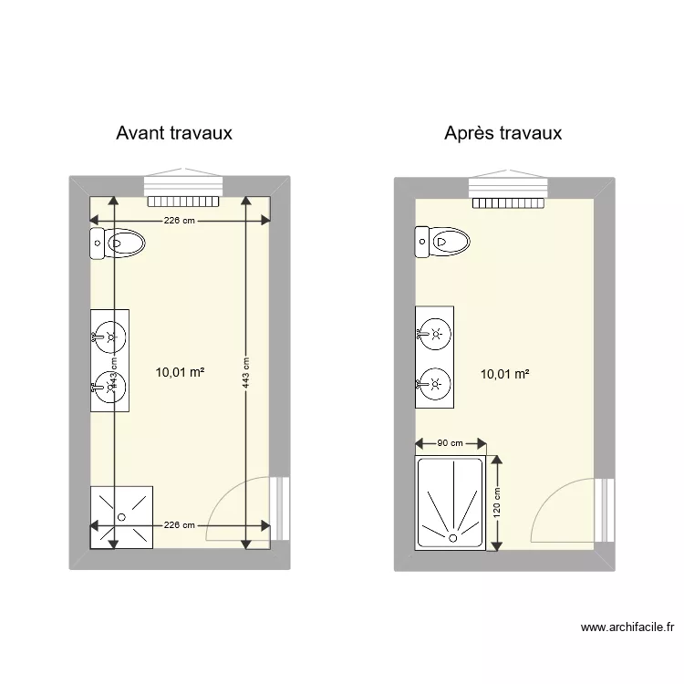 Vialla marie-Louise. Plan de 