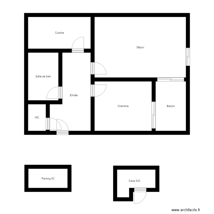 E180564. Plan de 0 pièce et 0 m2