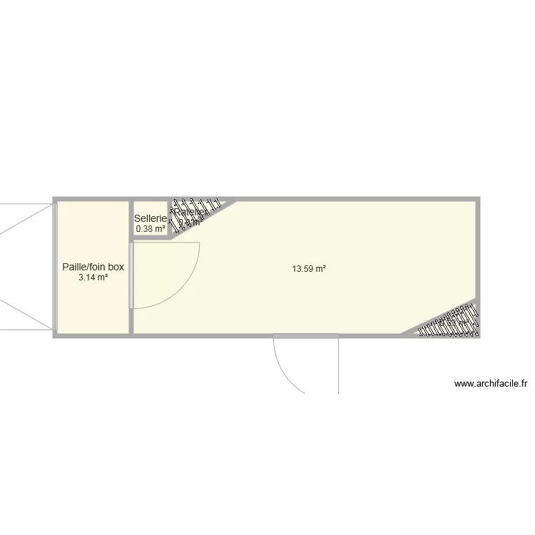 Caisse Paddock Pinsaguel 3. Plan de 