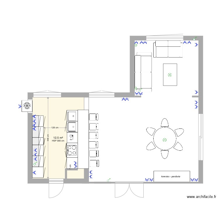 Cuisine Gioia V2 JFL. Plan de 0 pièce et 0 m2