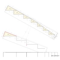 Plan limon escalier