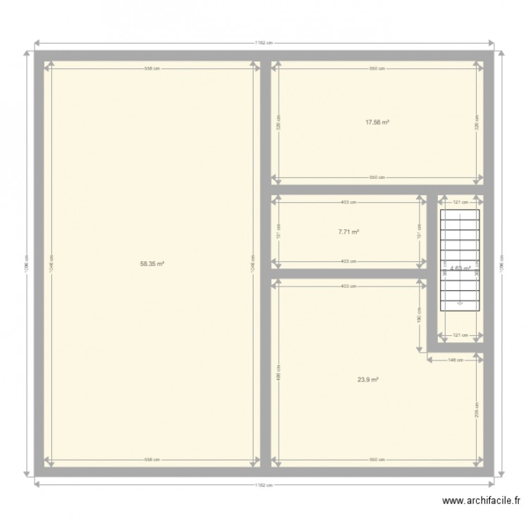 julie2. Plan de 0 pièce et 0 m2