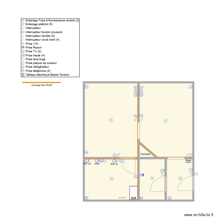 M Gernez rdc. Plan de 0 pièce et 0 m2