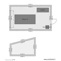 Garage Pignon Plan de masse V1
